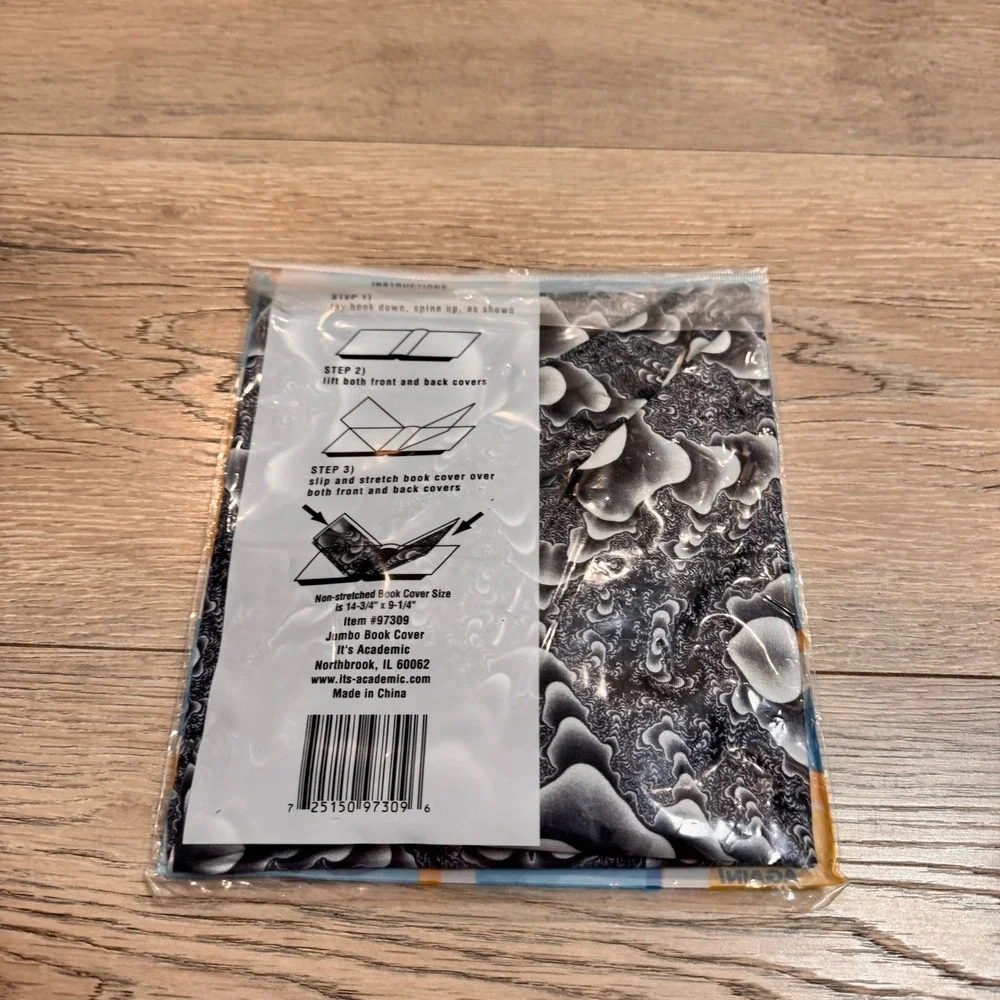 Academic Jumbo Stretchable Book Cover Fits Oversized‎ Books Use Over Again